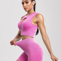 Short et Brassière Sport, Ensemble | Yogaova