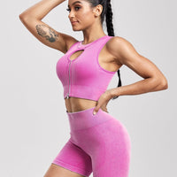 Short et Brassière Sport, Ensemble | Yogaova