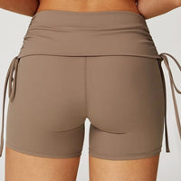 Short Fitness Femme Sculptant – Taille Haute | Yogaova
