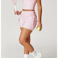 Short Fitness Femme Sculptant – Taille Haute | Yogaova