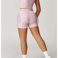 Short Fitness Femme Sculptant – Taille Haute | Yogaova