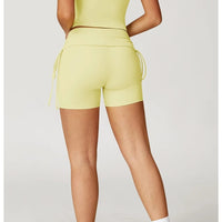 Short Fitness Femme Sculptant – Taille Haute | Yogaova