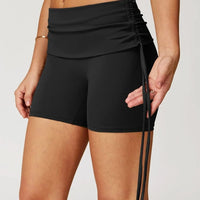 Short Fitness Femme Sculptant – Taille Haute | Yogaova