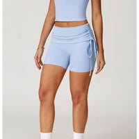 Short Fitness Femme Sculptant – Taille Haute | Yogaova