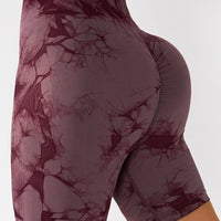 Short Sport Marbré Push Up | Yogaova
