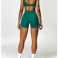 Short Sport Moulant Ceinture Plissée - Tendance 2024 | Yogaova