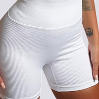 Short Sport Plissé Push Up Taille Haute | Yogaova