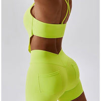 Short Sport Poche Téléphone | Yogaova