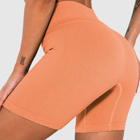 Short Sport Sans Couture Côtelé | Yogaova