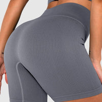 Short Sport Sans Couture Côtelé | Yogaova