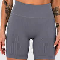 Short Sport Sans Couture Côtelé | Yogaova