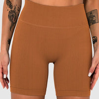 Short Sport Sans Couture Côtelé | Yogaova