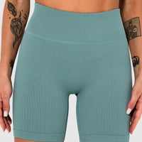 Short Sport Sans Couture Côtelé | Yogaova