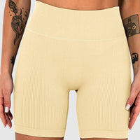 Short Sport Sans Couture Côtelé | Yogaova