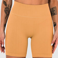 Short Sport Sans Couture Côtelé | Yogaova