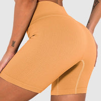Short Sport Sans Couture Côtelé | Yogaova