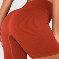 Short Sport Sans Couture Côtelé | Yogaova