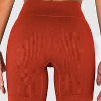 Short Sport Sans Couture Côtelé | Yogaova