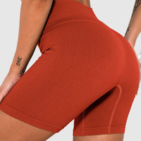 Short Sport Sans Couture Côtelé | Yogaova