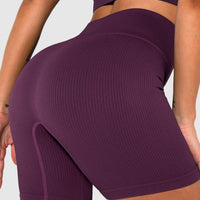 Short Sport Sans Couture Côtelé | Yogaova