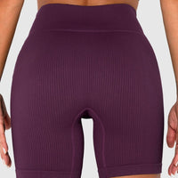 Short Sport Sans Couture Côtelé | Yogaova
