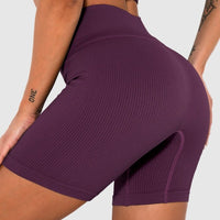 Short Sport Sans Couture Côtelé | Yogaova