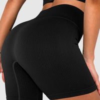 Short Sport Sans Couture Côtelé | Yogaova