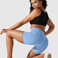 Short Sport Taille Haute Ferme | Yogaova