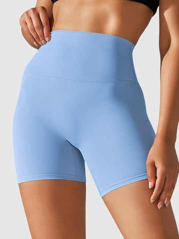 Short Sport Taille Haute Ferme | Yogaova