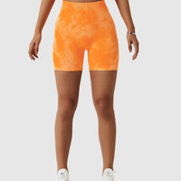 Short Sport Taille Haute Push Up Imprimé | Yogaova