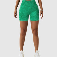 Short Sport Taille Haute Push Up Imprimé | Yogaova