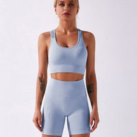 Short Sport Taille Haute Sans Couture | Yogaova