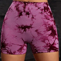 Short Sport Taille V Push Up - Tie Dye | Yogaova