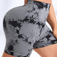 Short Sport Taille V Push Up - Tie Dye | Yogaova