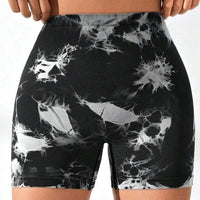 Short Sport Taille V Push Up - Tie Dye | Yogaova