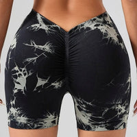 Short Sport Taille V Push Up - Tie Dye | Yogaova