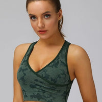 Soutien-Gorge Sport Camouflage | Yogaova