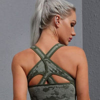 Soutien-Gorge Sport Camouflage | Yogaova