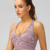 Soutien-Gorge Sport Camouflage | Yogaova