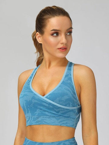Soutien-Gorge Sport Camouflage | Yogaova