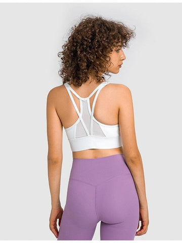 Soutien-Gorge Sport Dos Nageur Maille | Yogaova