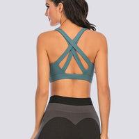 Soutien-Gorge Sport Sans Couture Bretelles Croisées | Yogaova