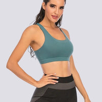 Soutien-Gorge Sport Sans Couture Bretelles Croisées | Yogaova