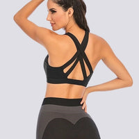 Soutien-Gorge Sport Sans Couture Bretelles Croisées | Yogaova