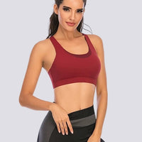 Soutien-Gorge Sport Sans Couture Bretelles Croisées | Yogaova
