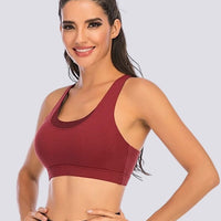 Soutien-Gorge Sport Sans Couture Bretelles Croisées | Yogaova