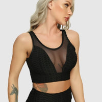 Soutien-Gorge Sport Transparence Maille | Yogaova