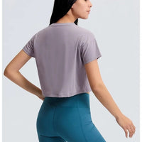 T-Shirt Sport Fitness Manches Courtes | Yogaova