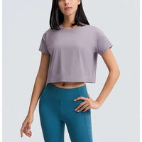 T-Shirt Sport Fitness Manches Courtes | Yogaova