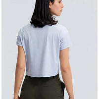 T-Shirt Sport Fitness Manches Courtes | Yogaova